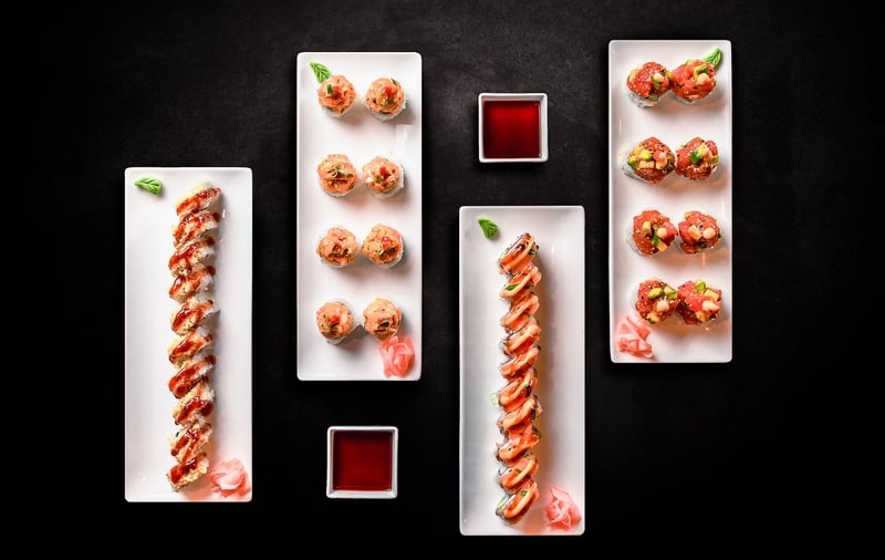 Japanese Sushi Rolls